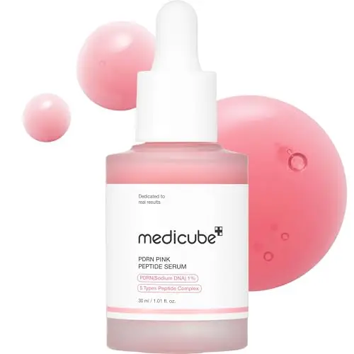 medicube PDRN vs other peptide serums