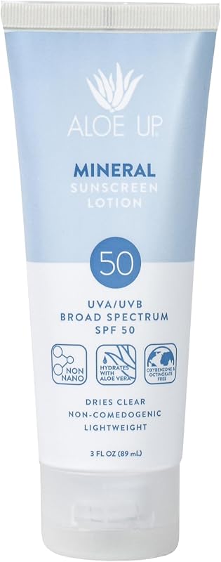 how to use mineral sunscreen with aloe vera