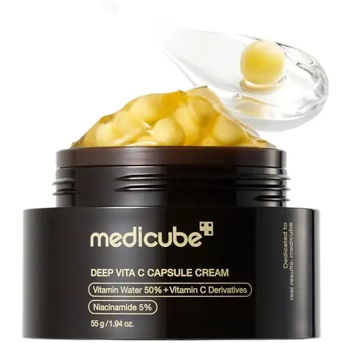 medicube Capsule Cream with Deep Vitamin C review
