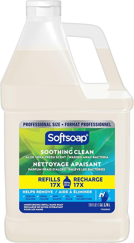 how to refill hand soap with Softsoap